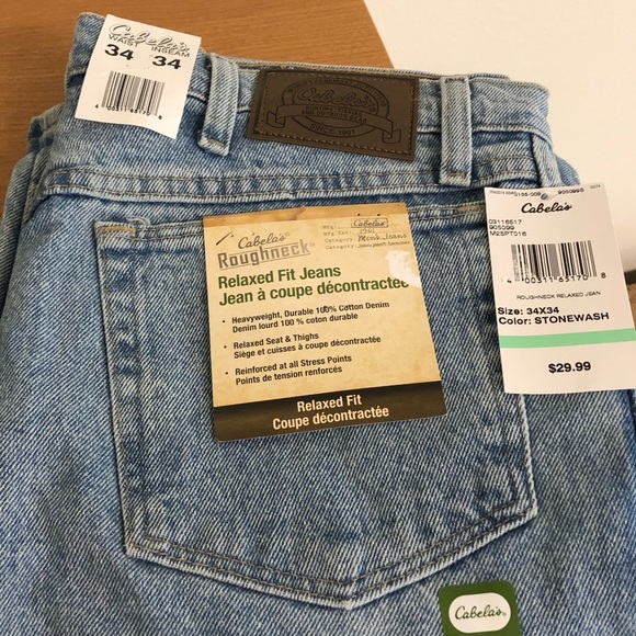 cabelas mens blue jeans